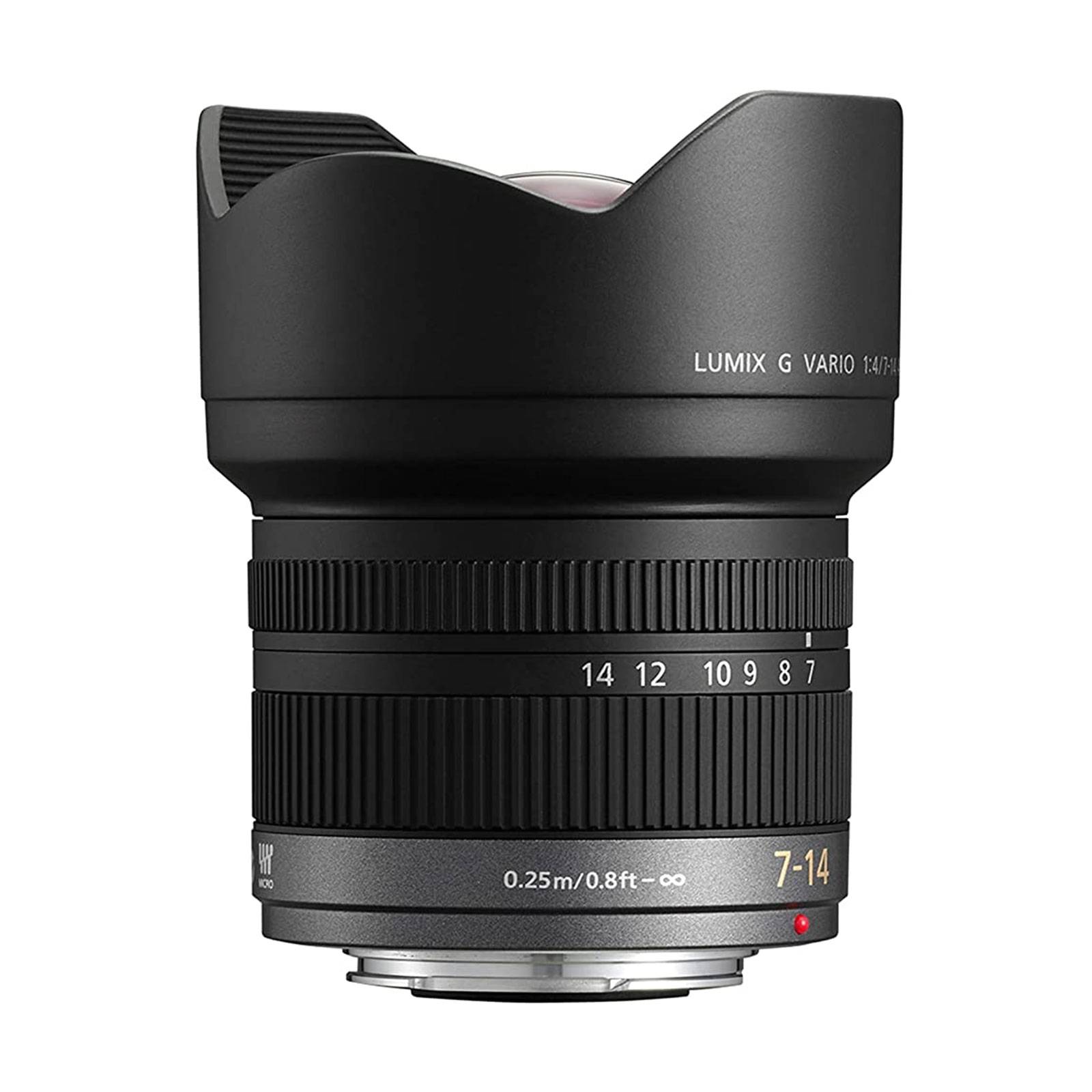 Panasonic Lumix G Vario H-F 4,0/7-14 H-F007014E Weitwinkel-Zoom 