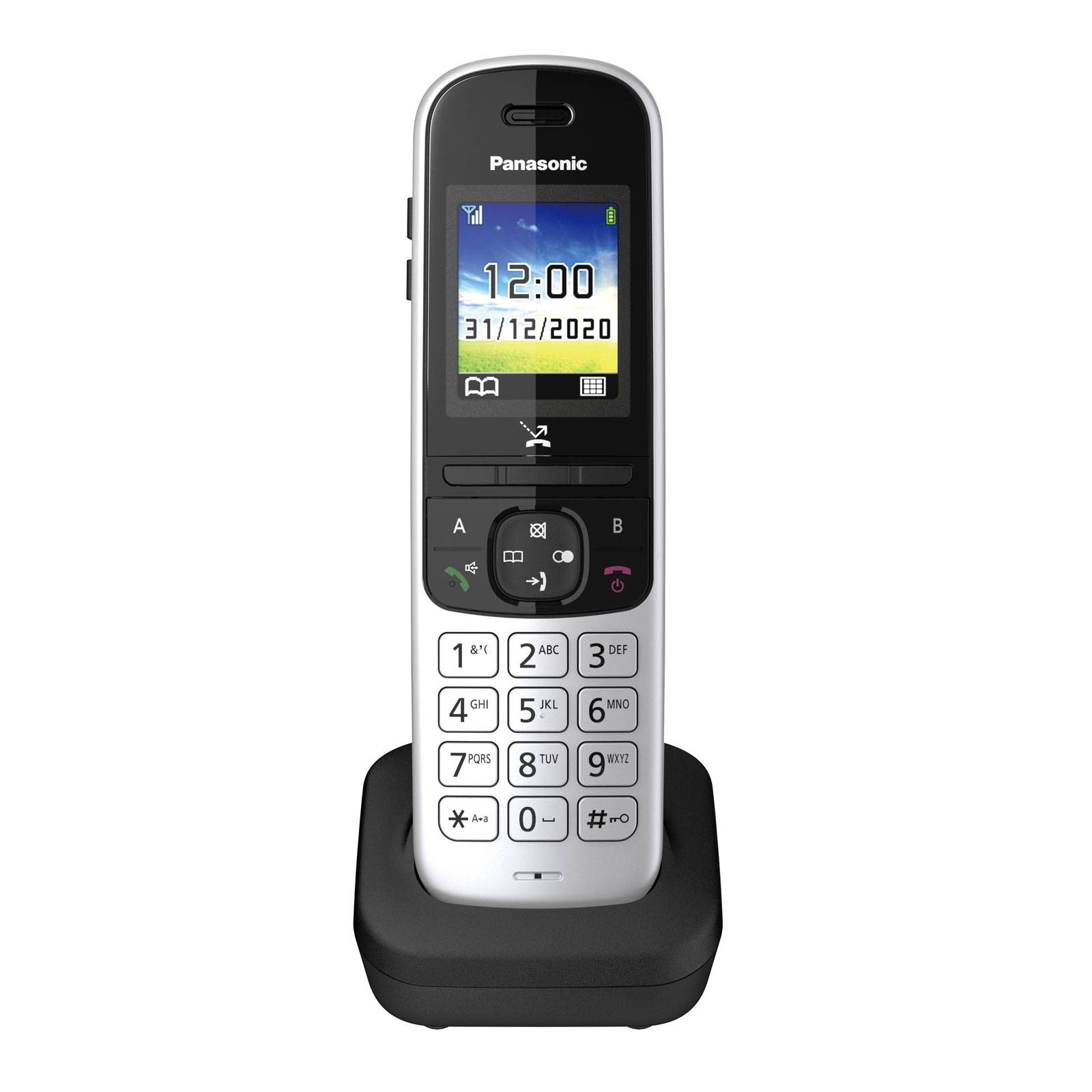 Panasonic KX-TGHA71G - Schnurloses Erweiterungshandgerät - DECT - Schwarz-1