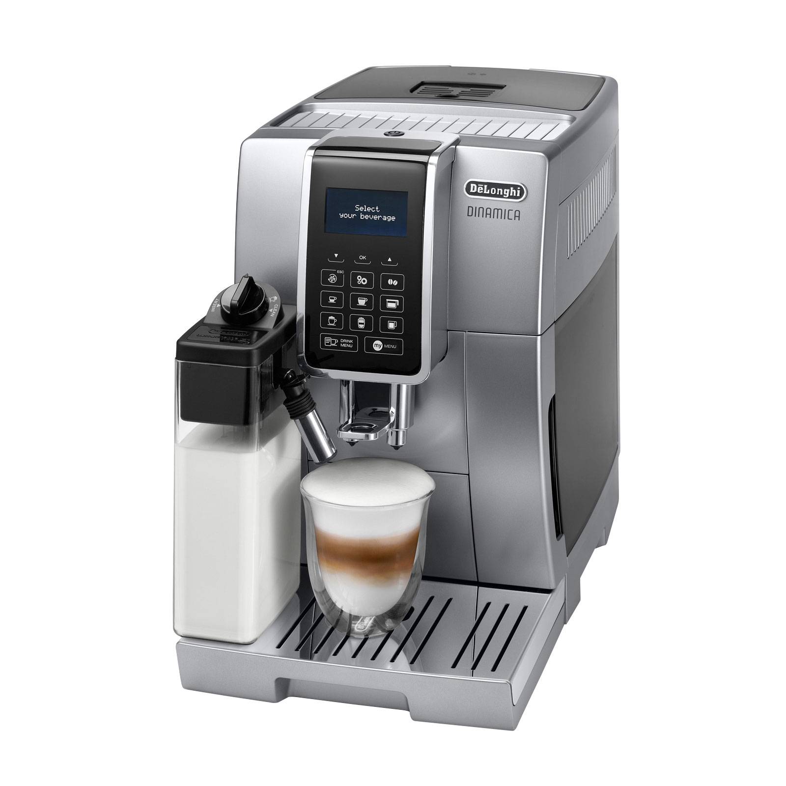 DE LONGHI ECAM 356.77.S 0132215382 Kaffeevollautomat Silber-0