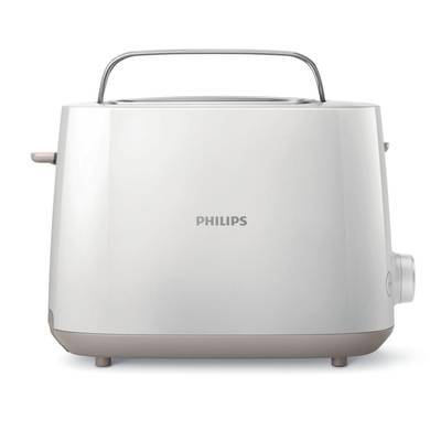 Philips HD2581/00 Toaster mit Brötchenaufsatz Weiß