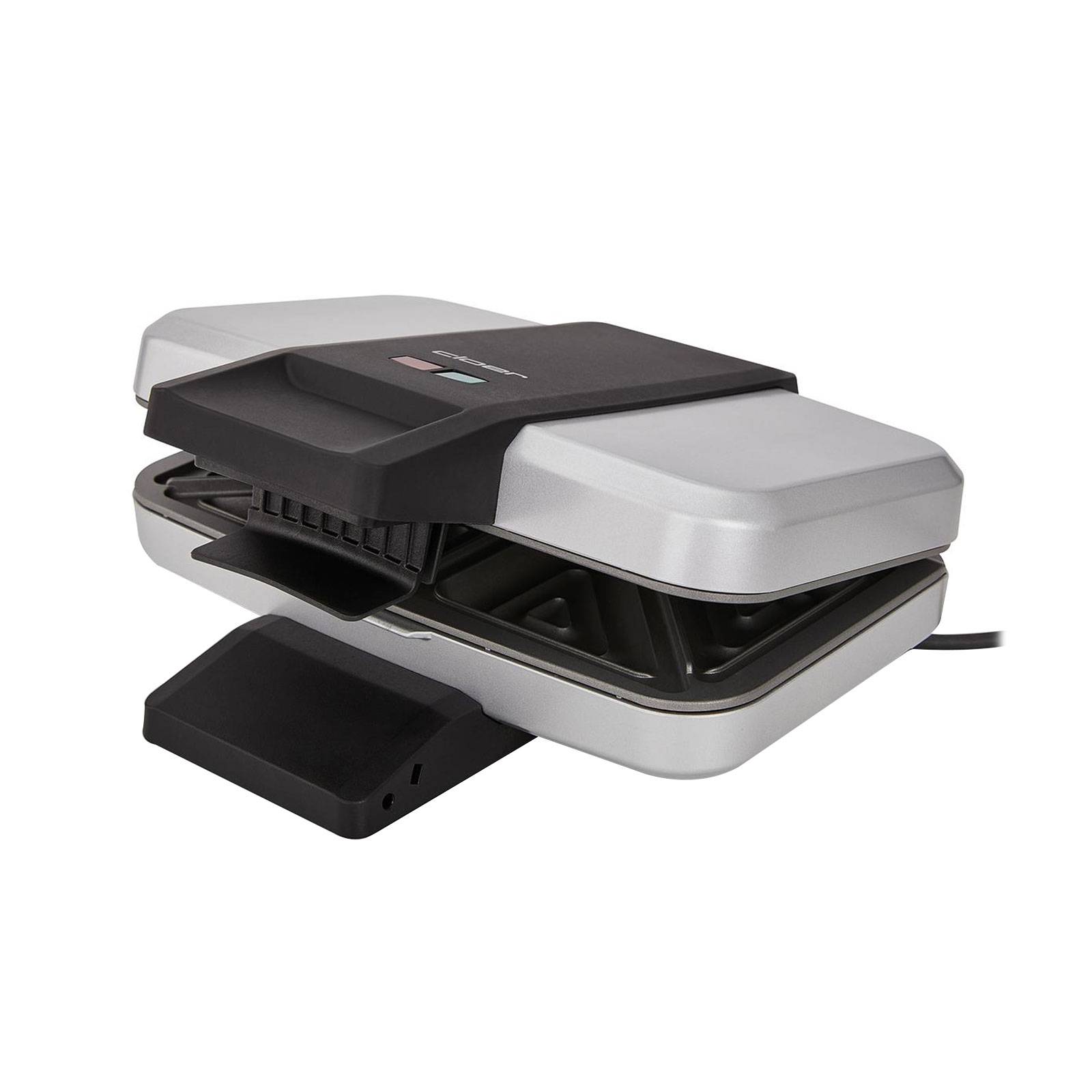 Cloer 6259 Sandwichmaker, 900 W für 2 diagonal geteilte Toasts, American-1