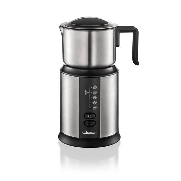 Cloer 7789 Induktions-Milchaufschäumer, für bis zu 450 ml, kalter oder warmer