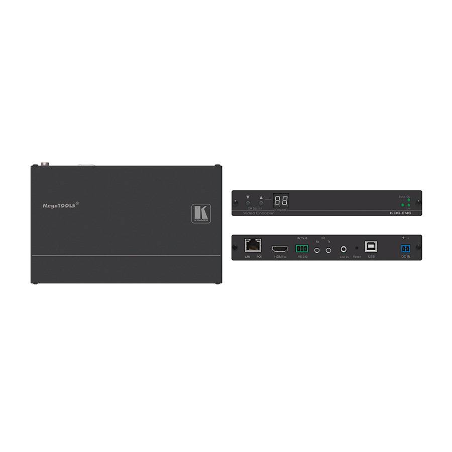 KRAMER KDS-EN6 - HDCP 2.2 Videokodierer (4K@60Hz (4:2:0) | HDMI | Ethernet) - in schwarz-0