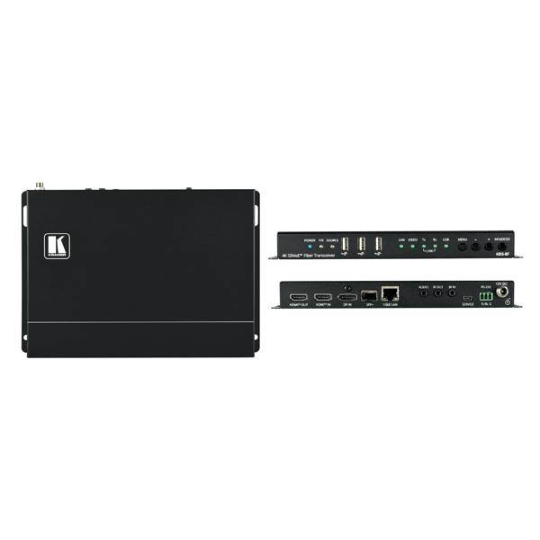 KRAMER KDS-8F - Latenzfreier Video Streaming Transceiver über Glasfaser (4K@60Hz | 4:4:4 | HDR | SDVoE–Codec | HDMI |-0