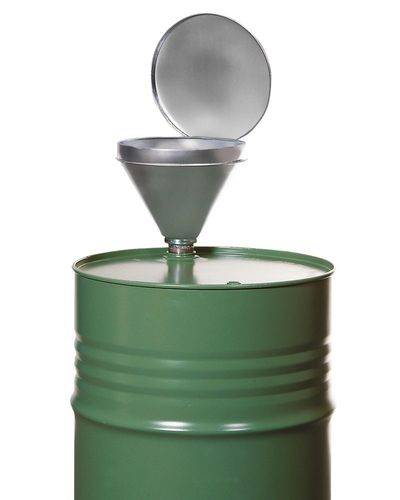 RENNER Fasstrichter, inkl. Deckel u. Sieb, 2“-Gewinde, Ø 300 mm-1