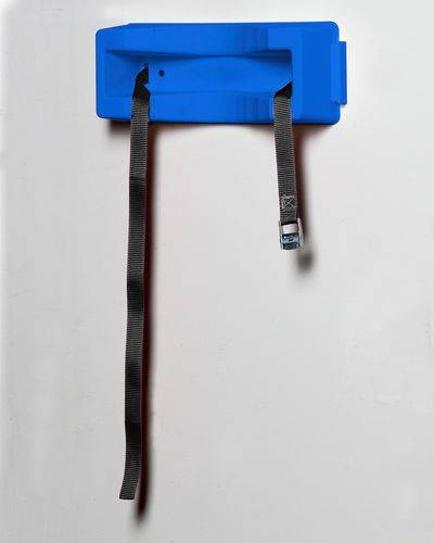 Gasflaschen-Wandhalterung aus Polyethylen (PE), für 1 Gasflasche mit max. Ø: 320 mm-1