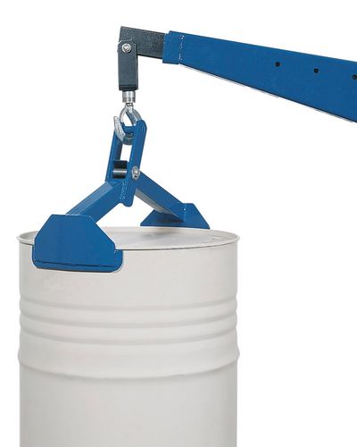 Fasszange FZ 600 aus Stahl, lack., zum vertikalen Heben von 200-Liter-Sicken- oder Spannringfässern-0