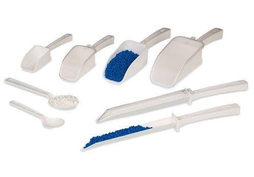 Probenspatel SteriPlast PS weiß, m. Hülse, Einstechtiefe 150mm, einz. verpackt/steril, Pack à 10 St.-2