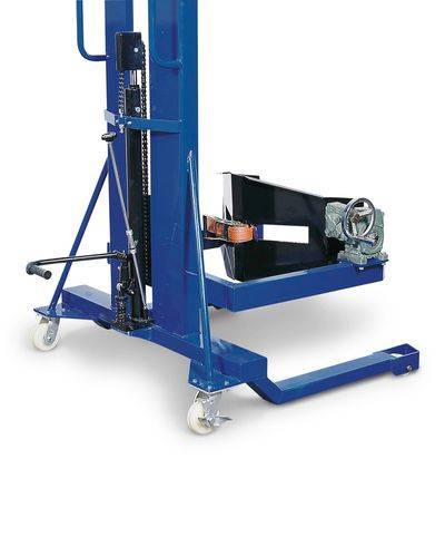 Fassdreher 360°, TK 300 kg, Fußpedalhub, Hubhöhe 0-1.400 mm-2