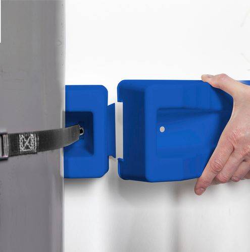 Gasflaschen-Wandhalterung aus Polyethylen (PE), für 1 Gasflasche mit max. Ø: 320 mm-2