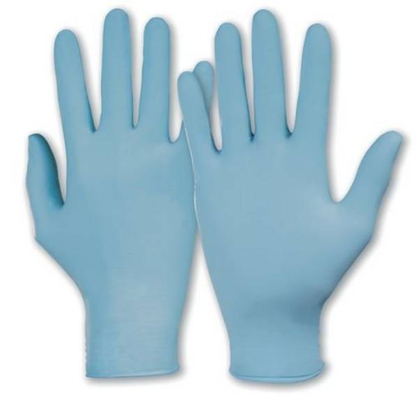 KCL Einmalhandschuhe Dermatril aus Nitril, Kategorie III, 24 cm lang, Gr. 9, 50 Paar