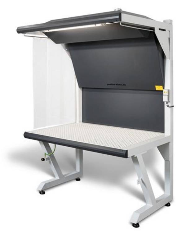 Absaugtisch für Klebearbeiten, Arbeitsfläche 1000 x 900 mm