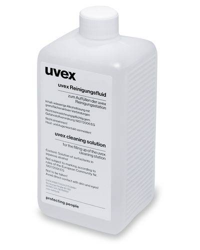 uvex Reinigungsfluid 9972100, 500 ml, 500 ml, für uvex Brillenreinigungsstation 9970002-0