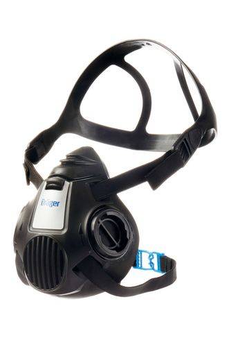 Dräger Halbmaske X-plore 3500, Gr. S, Bajonett-Anschluss, ohne Filter, EN 140-0