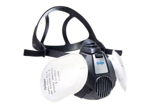 Dräger Halbmaske X-plore 3500, Gr. S, Bajonett-Anschluss, ohne Filter, EN 140-3