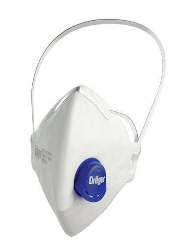 Dräger partikelfiltrierende Halbmaske X-plore 1730 V, mit Ventil, FFP3, NR, VE = 10 Stück-0