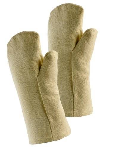 Hochhitzehandschuh aus Aramidgewebe, schnittfest, Länge 30 cm-0