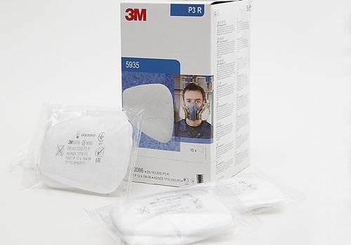 3M Partikelfilter 5935P3, Schutzstufe P3, 1 Paar-0