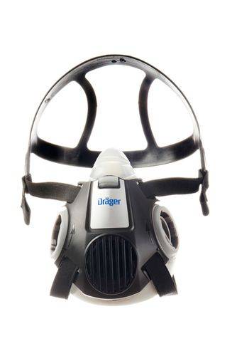 Dräger Halbmaske X-plore 3300, Gr. M, Bajonett-Anschluss, ohne Filter, EN 140-0
