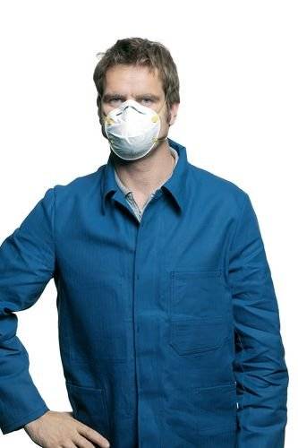 3M 8000 Einweggesichtsmaske Universal FFP2 EN 149:2001 + A1:2009 Weiß Eingegossen 20 Per Pack Stück-0