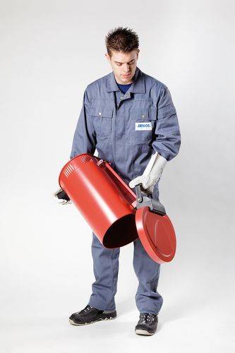 Sicherheits-Sammelbehälter SSB, Stahl, rot, 50 Liter-1