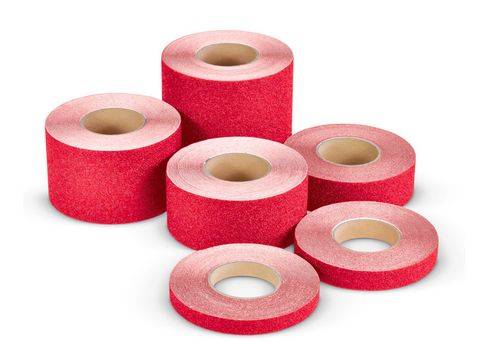 m2-Antirutschbelag™, Universal, rot, Rolle 50 mm x 18,3 m-1