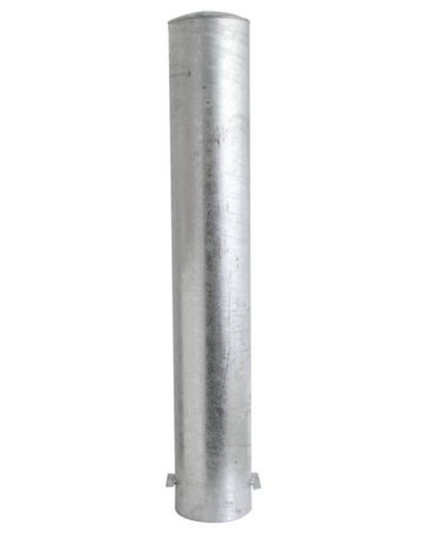 Absperrpfosten Stahl, feuerverzinkt, dm 193, H 2000 mm, zum Einbetonieren