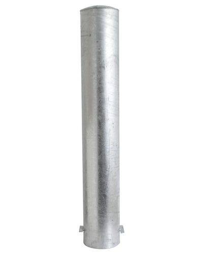 Absperrpfosten Stahl, feuerverzinkt, dm 193, H 2000 mm, zum Einbetonieren-0