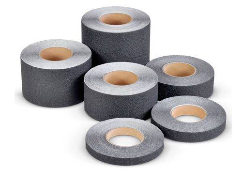 m2-Antirutschbelag™, verformbar, schwarz, Rolle 50 mm x 18,3 m-2
