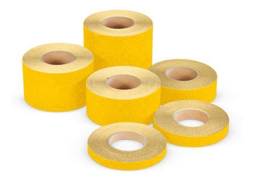 m2-Antirutschbelag™, Universal, gelb, Rolle 150 mm x 18,3 m-1