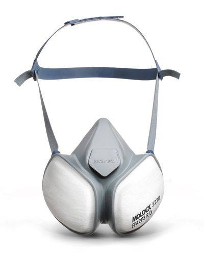 Moldex Einweg-Halbmaske CompactMask 5230, grau, Schutzstufe FFA2P3 R D, EN 405, VE = 10 Stück-1