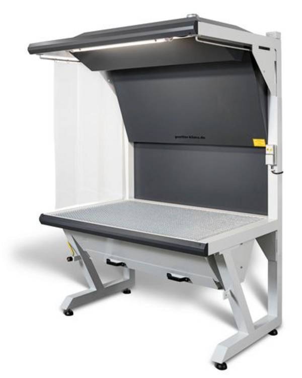 Absaugtisch für Schleifarbeiten, Arbeitsfläche 2000 x 900