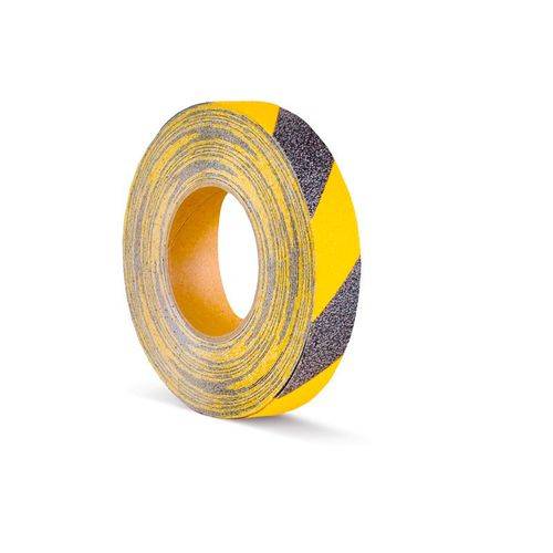 Antirutschbelag, Basic, schwarz/gelb, Rolle 25 mm x 18,3 m-0