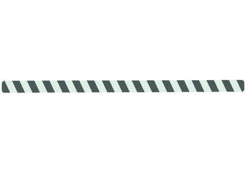 m2-Antirutschbelag™, Easy Clean, nachleuchtend SG, Einzelstreifen, 50 x 1000 mm,VE=10 St-0