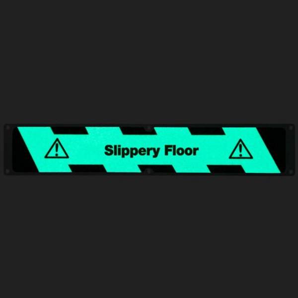 Antirutschplatte, Aluminium m2, nachl. SG, "Slippery Floor", 635 x 114 mm