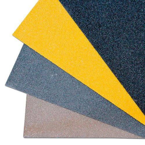 Antirutschplatte GFK, medium, grau, 750 x 1000 mm-0