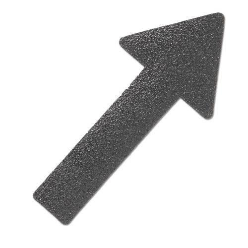 m2-Antirutschbelag™, Hinweismarkierung, extra stark, schwarz, Pfeil, 130 x 280 mm,VE=10 St-0