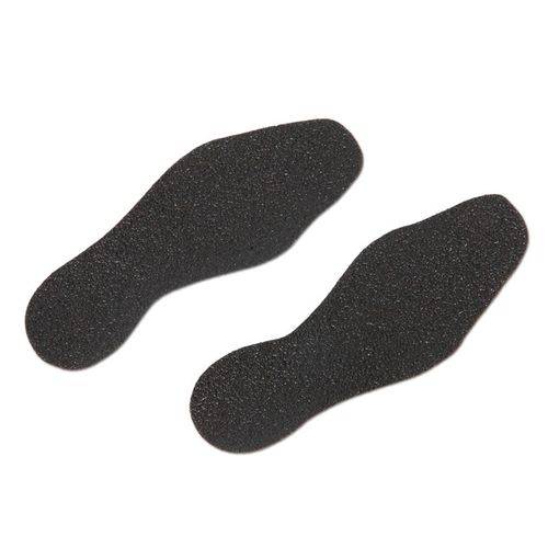m2-Antirutschbelag™, Hinweismarkierung, extra stark, schwarz, Schuhform,95 x 265 mm (1Paar),VE=10 St-0