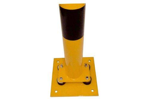 Neigbarer Absperrpfosten verz.,dm 89 mm, Höhe 1000 mm-1
