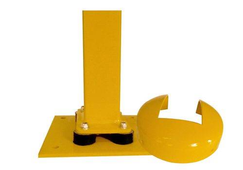 Neigbarer Absperrpfosten verz.,dm 89 mm, Höhe 1000 mm-2