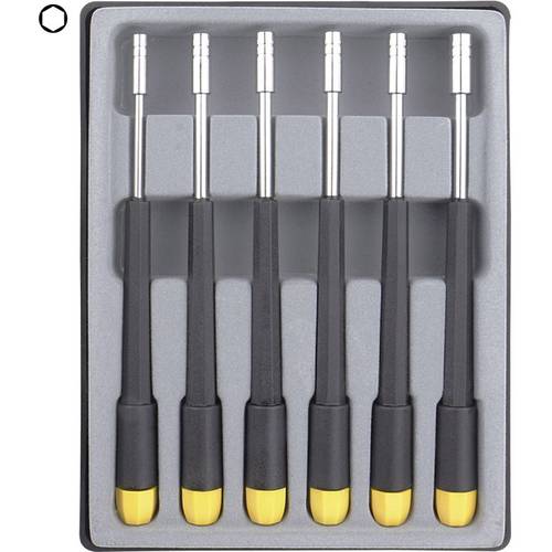 Thumbnail - Donau Elektronik Elektronik- u. Feinmechanik Schraubendreher-Set 6teilig Außen-Sechskant