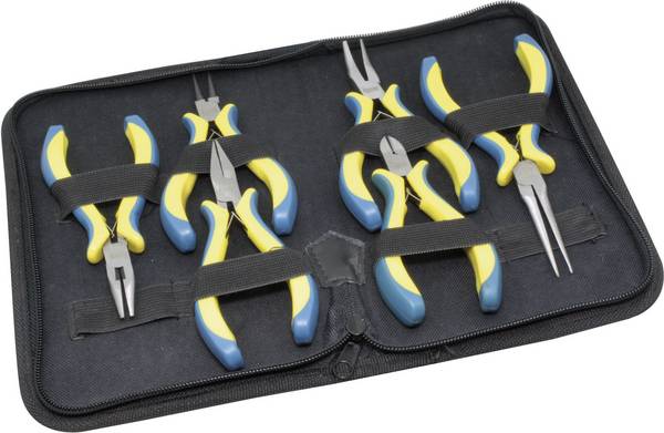 Donau Elektronik 3600 Elektrotechnik und Feinwerktechnik Zangen-Set 6teilig
