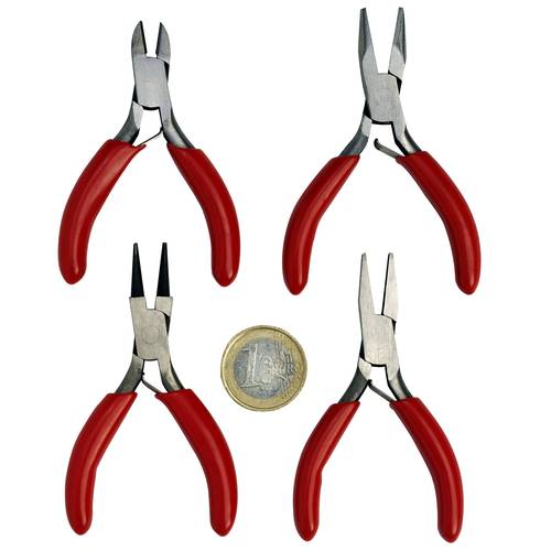 Thumbnail - Donau Elektronik 3640 Elektronik- u. Feinmechanik Zangen-Set 4teilig