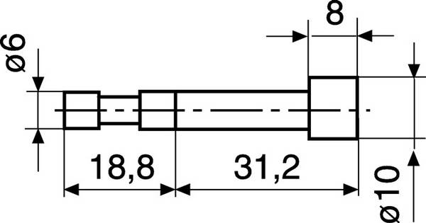 Messeins.Digimar Z10/31,2 D.10mm Schaft-D.6mm Zyl.STA z.817 CLM MAHR