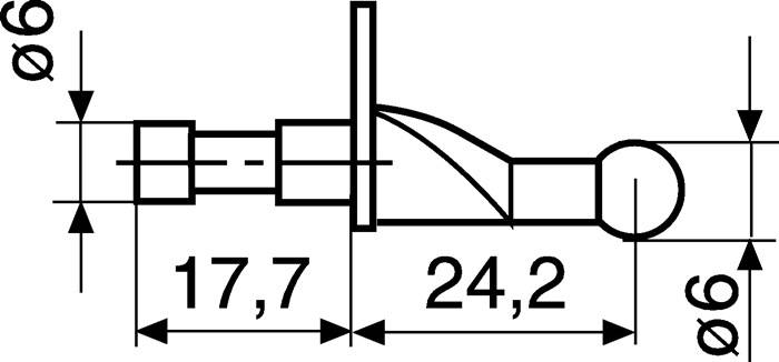 Messeins.Digimar K6/51 D.6mm Schaft-D.6mm KGL STA z.817 CLM MAHR-0