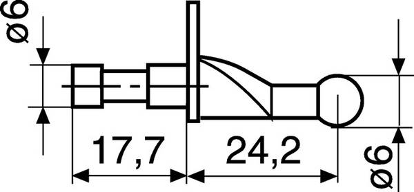 Messeins.Digimar K6/51 D.6mm Schaft-D.6mm KGL STA z.817 CLM MAHR
