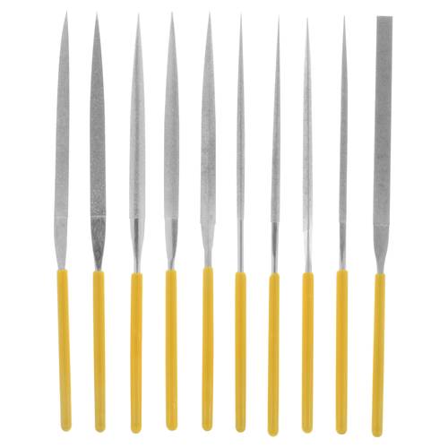 Donau Elektronik M53 Diamant Nadelfeilen 10-tlg Länge 140 mm 1 St.