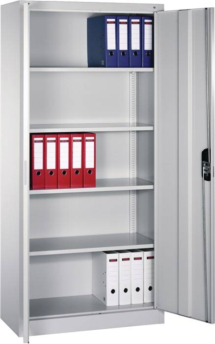 abschließbarer Flügeltürenschrank