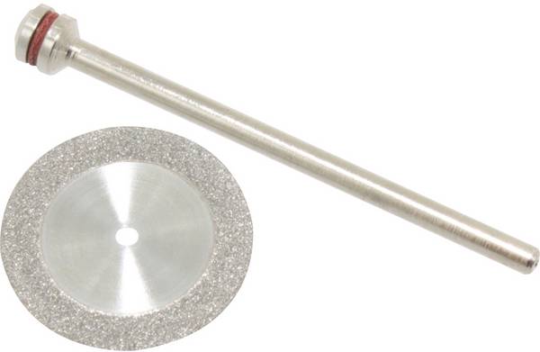 Donau Elektronik 1634  Diamanttrennscheibe Durchmesser 19 mm  Metall, Glas, Epoxyd 1 St.