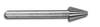 Donau Elektronik 1681 Frässtift Spitzbogen Produktabmessung, Ø 6 mm Schaftdurchmesser 3 mm